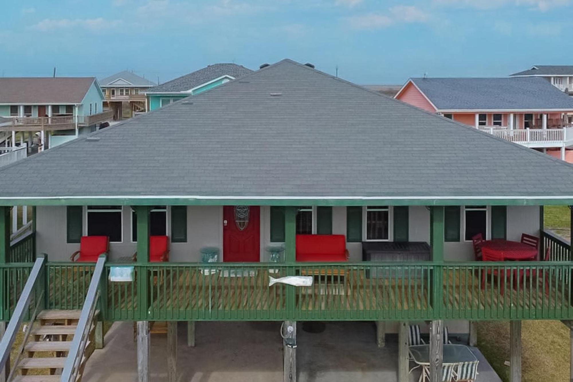 Escape From The Storm Villa Bolivar Peninsula Luaran gambar