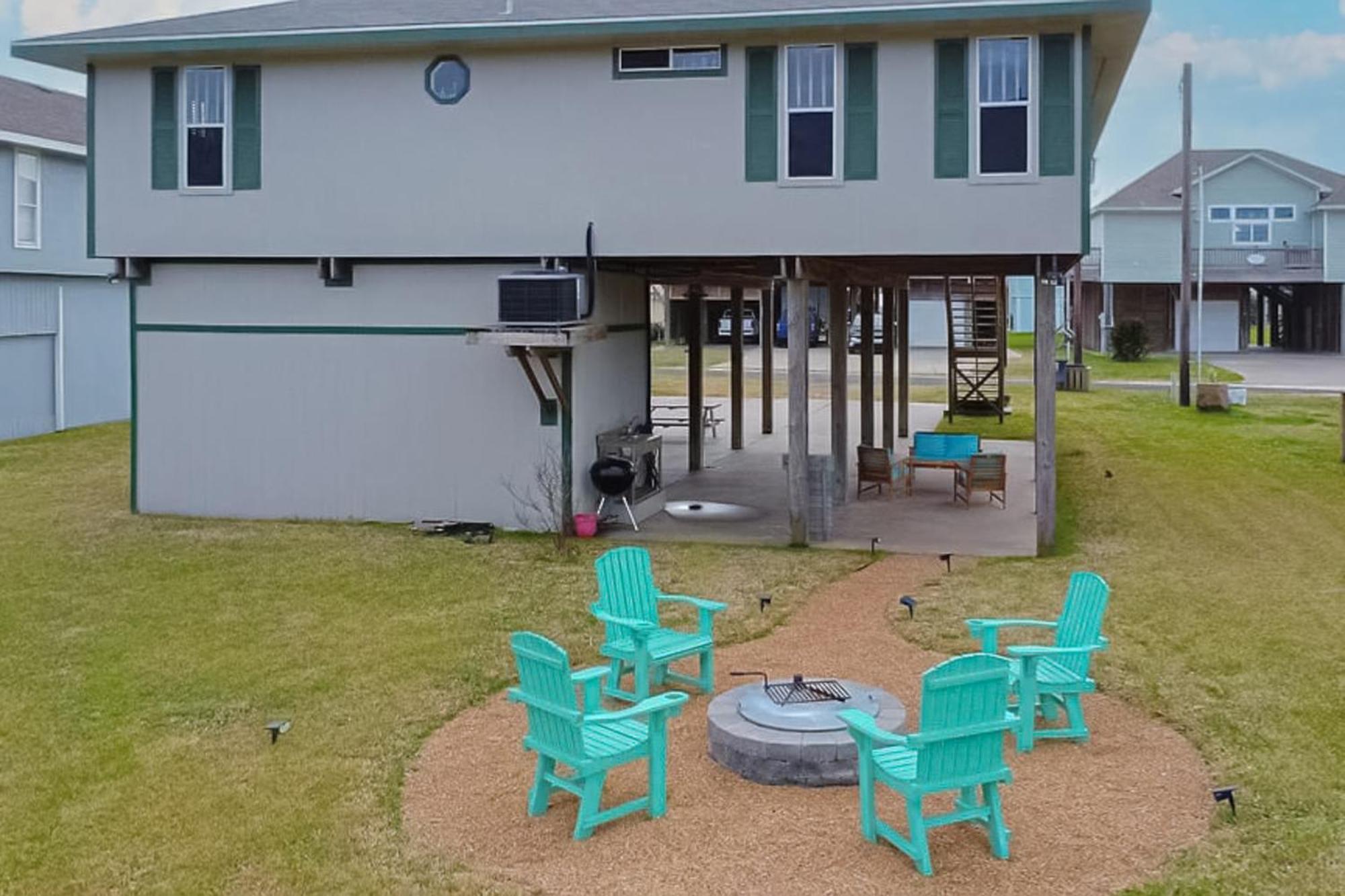 Escape From The Storm Villa Bolivar Peninsula Luaran gambar